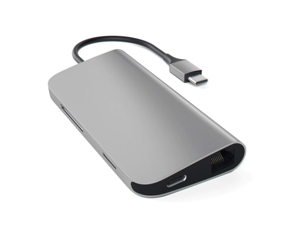 Докинг станция Satechi Aluminium Type-C Multi-Port Adapter (HDMI 4K 2