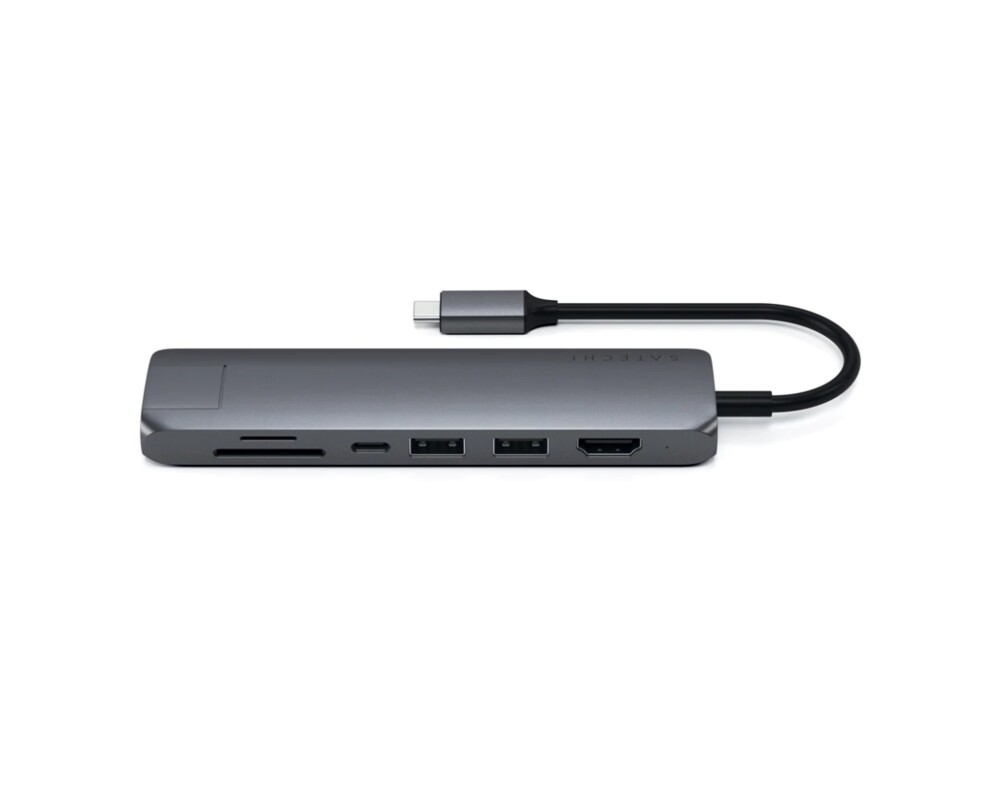 Докинг станция Satechi Aluminium Type-C Slim Multiport (1xHDMI 4K 3