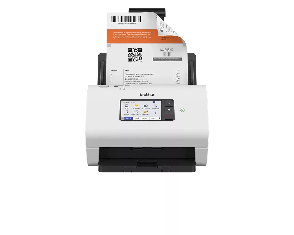 Скенер Brother ADS-4900W Professional desktop document scanner 3