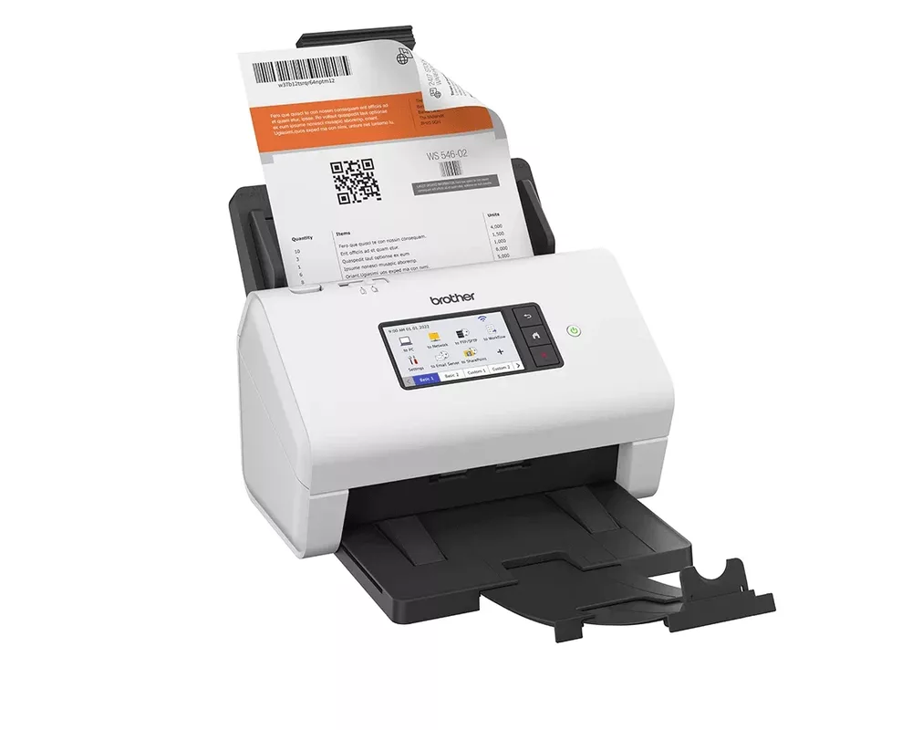Скенер Brother ADS-4900W Professional desktop document scanner 4