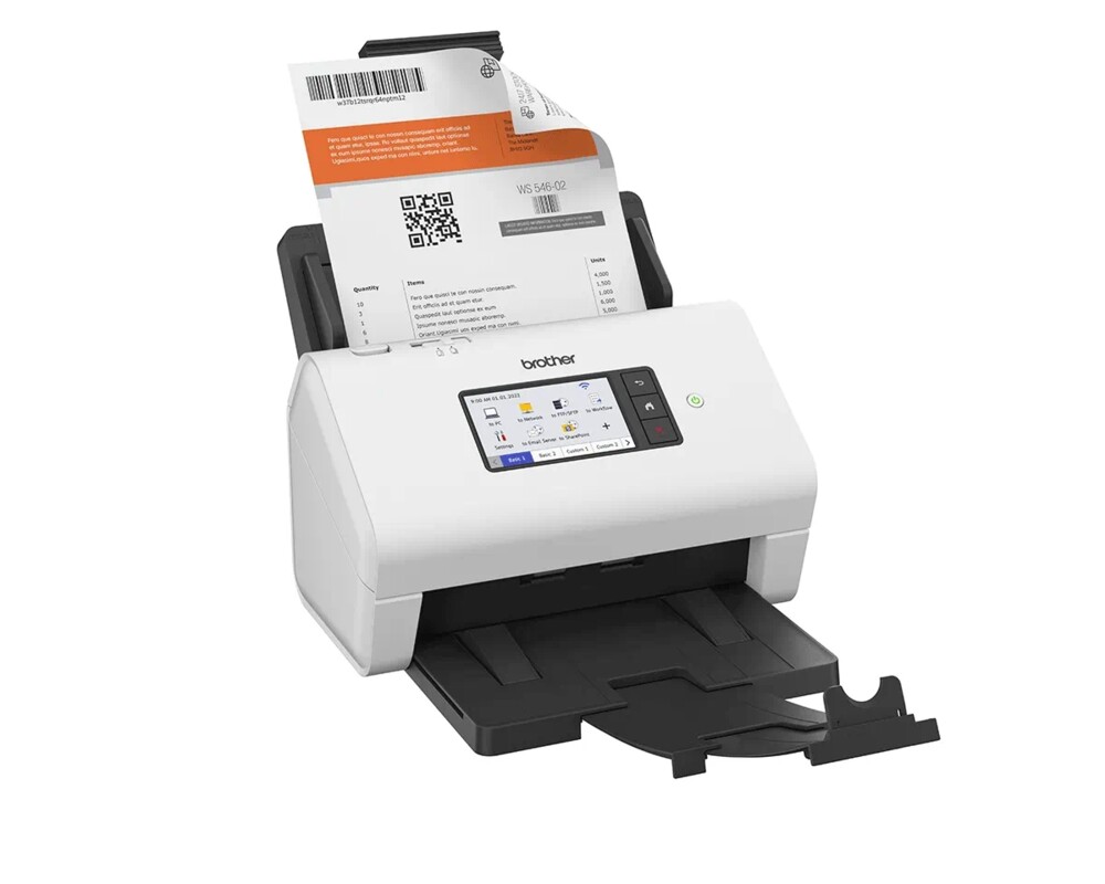 Скенер Brother ADS-4900W Professional desktop document scanner 4