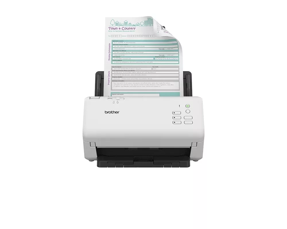 Скенер Brother ADS-4300N Network desktop scanner 3