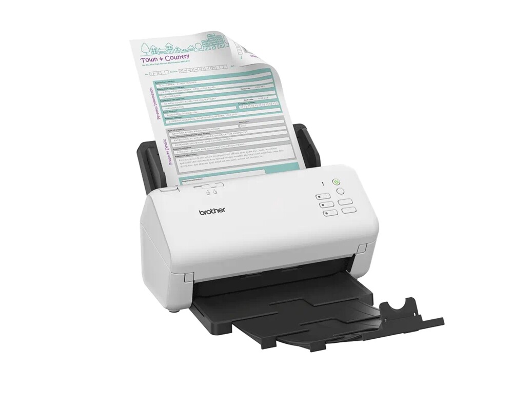 Скенер Brother ADS-4300N Network desktop scanner 4