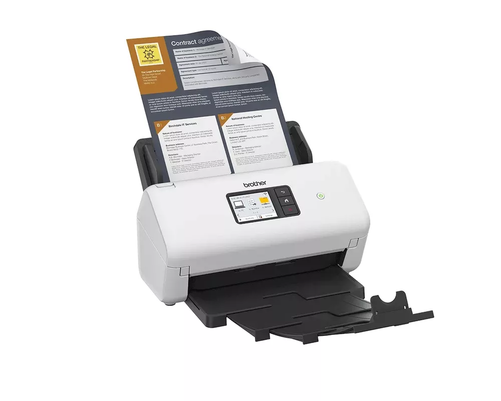 Скенер Brother ADS-4500W Desktop document scanner 4