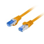 <span>Мрежов кабел</span> Lanberg patch cord CAT.6A FTP LSZH CCA 1m Fluke Passed <span class='catalog-num-in-name'>PCF6A-10CC-0100-O</span> - 