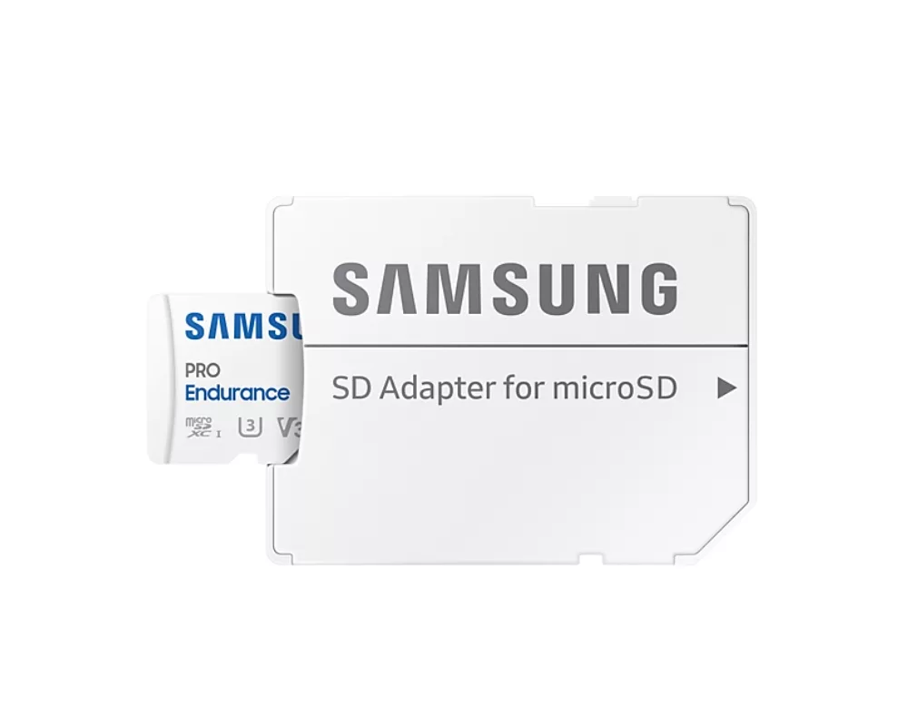 Флаш карта Samsung PRO Endurance, microSDXC, UHS-I, 128GB, Адаптер 5