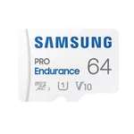 <span>Флаш карта</span> Samsung PRO Endurance, microSDHC, UHS-I, 64GB, Адаптер <span class='catalog-num-in-name'>SAM-SDM-MJ64KA</span> - 
