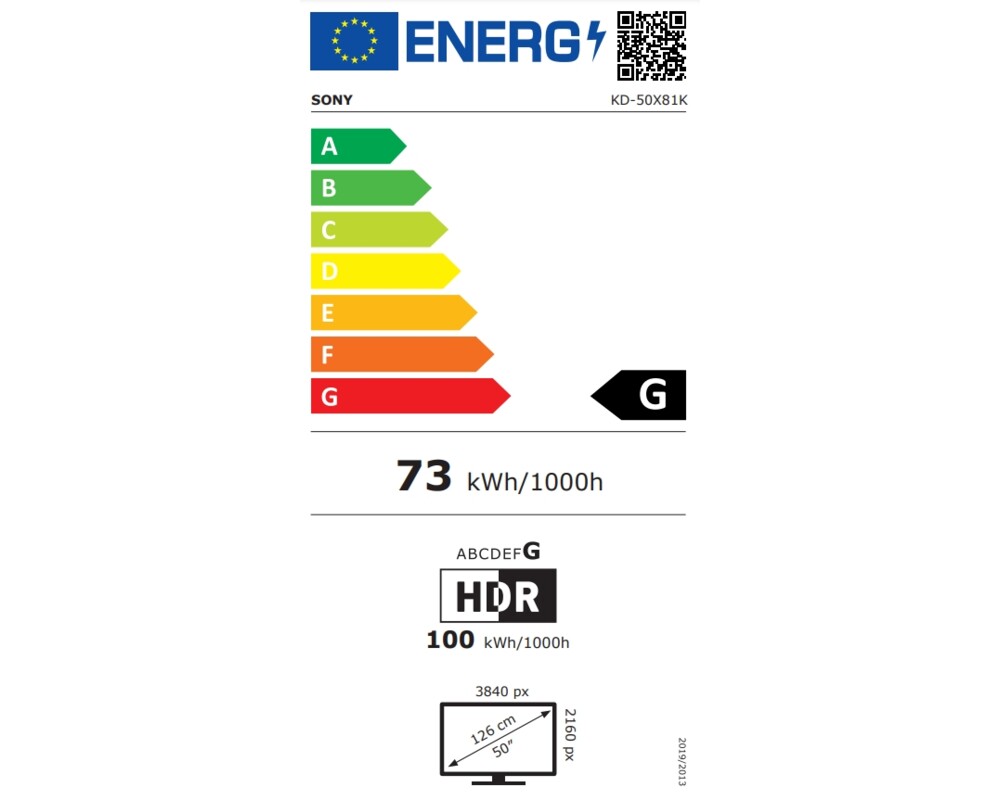 Телевизор Sony KD-50X81K 50" 4K HDR TV BRAVIA  6