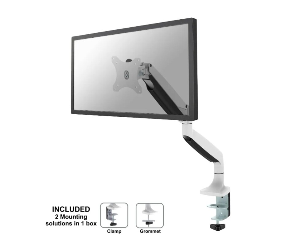 Стойка Neomounts Select Flat Screen Desk mount (10-32") desk clamp/grommet 2