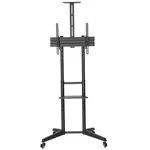 Стойка Neomounts Mobile Floor Stand incl. AV- and cam shelf (height adjustable: 128.5-145 cm) 4