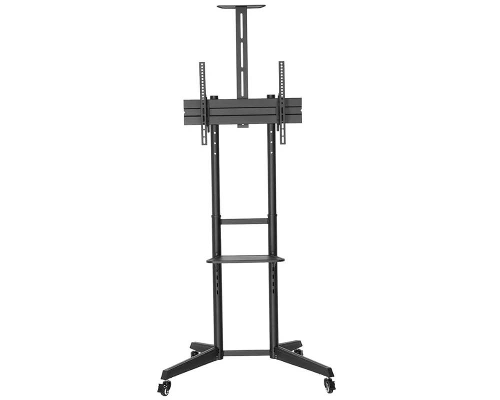Стойка Neomounts Mobile Floor Stand incl. AV- and cam shelf (height adjustable: 128.5-145 cm) 4