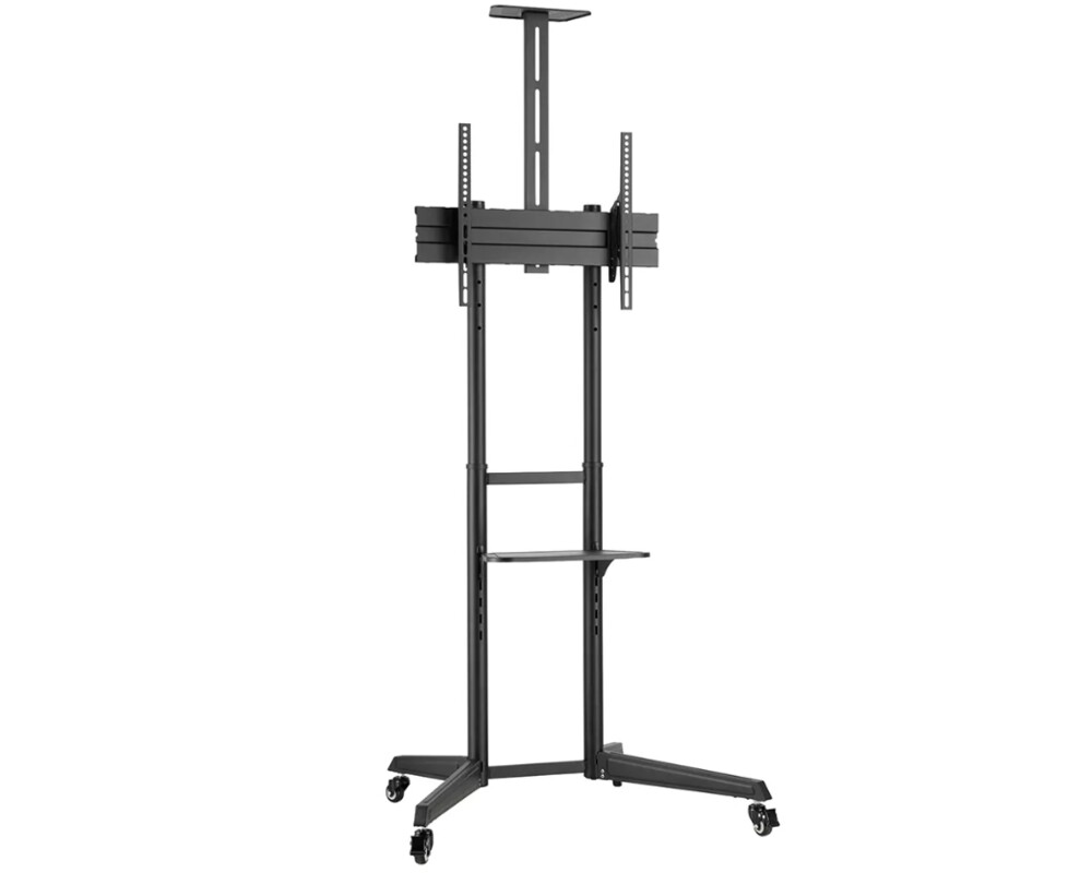 Стойка Neomounts by Newstar Mobile Floor Stand incl. AV- and cam shelf (height adjustable: 128 3