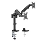 Стойка Neomounts Desk Pole Mount (clamp/grommet) for 2 Monitor Screens 3