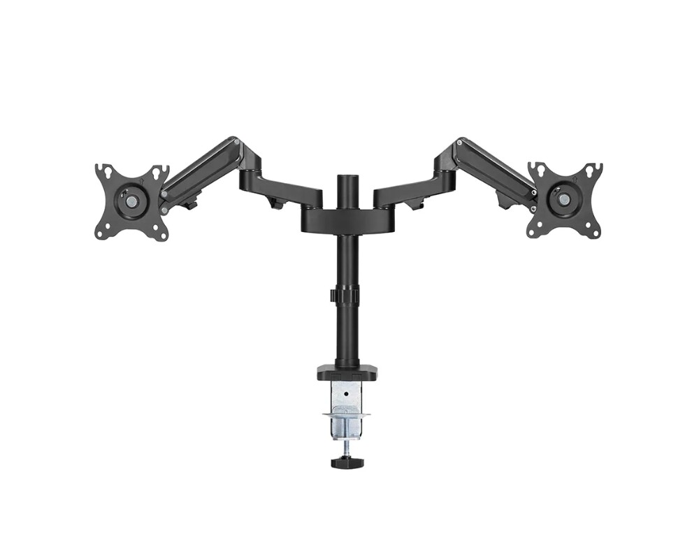 Стойка Neomounts Desk Pole Mount (clamp/grommet) for 2 Monitor Screens 5