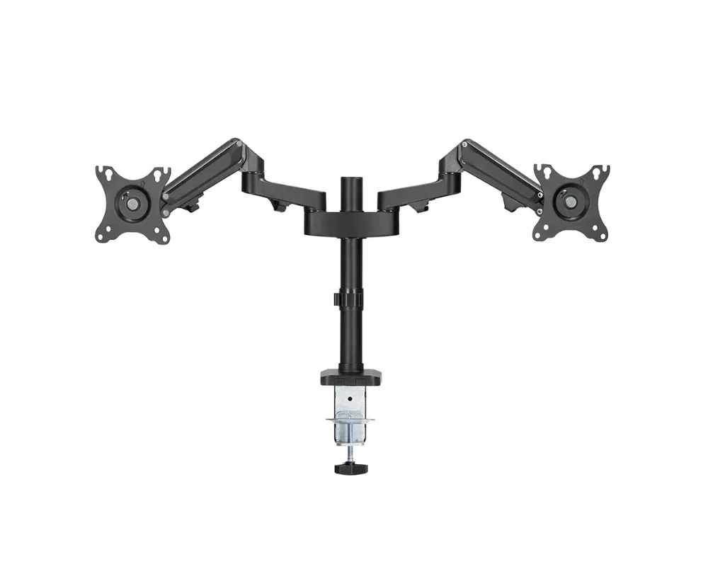 Стойка Neomounts Desk Pole Mount (clamp/grommet) for 2 Monitor Screens 5