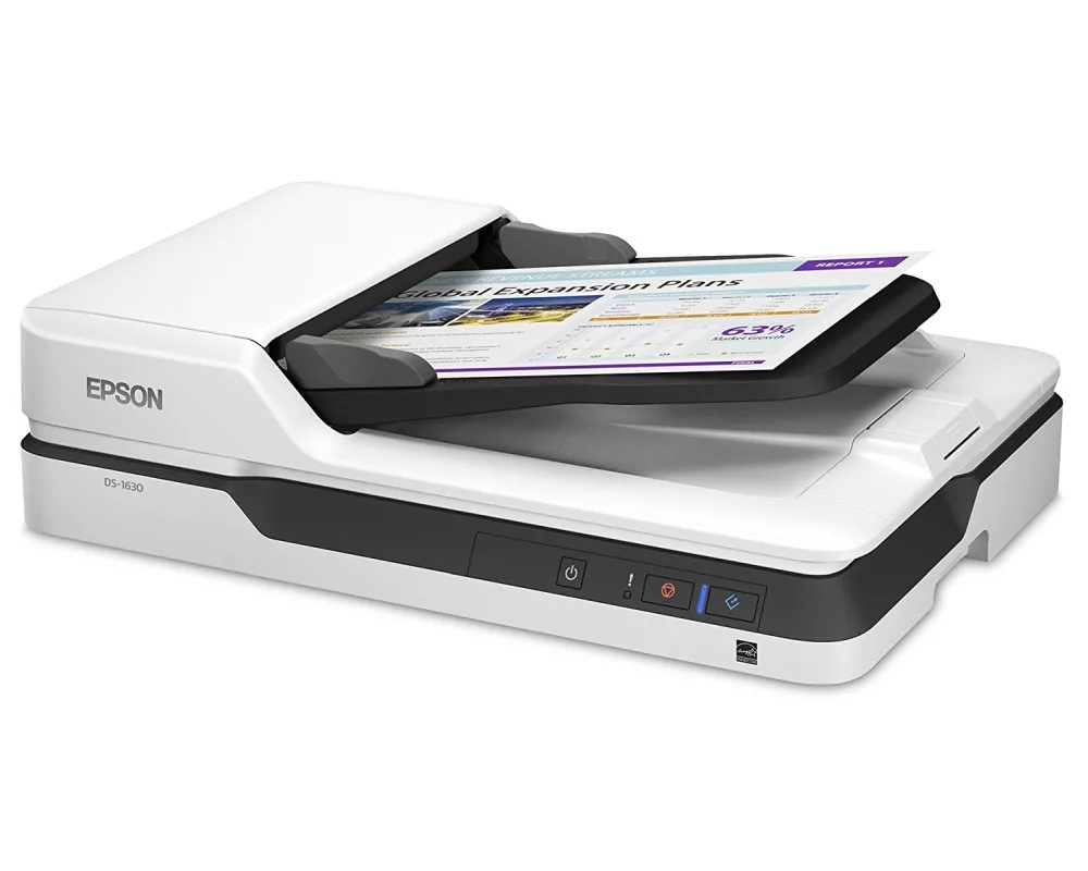 Скенер EPSON WorkForce DS-1630 Document scanner Duplex A4 1200x1200dpi 25ppmmono 3