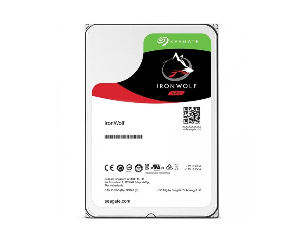 Твърд диск SEAGATE NAS HDD 2TB IronWolf 5900rpm 6Gb 2