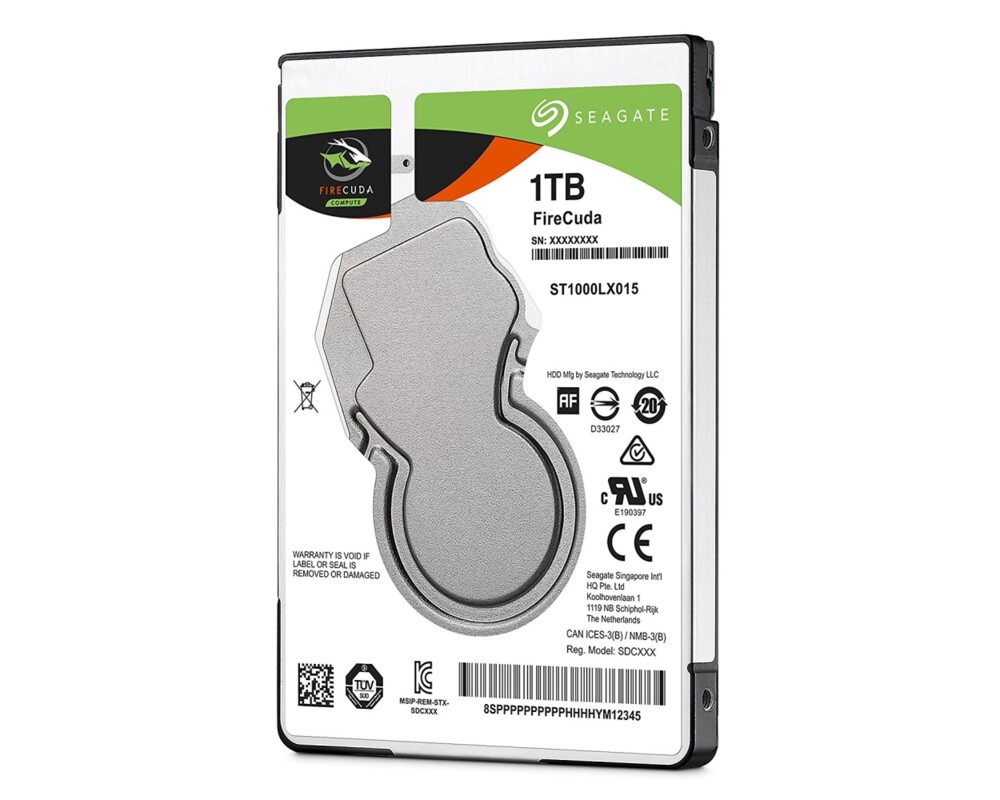 Твърд диск Seagate FireCuda 1TB 5400rpm 128MB SATA3 7mm  HYBRID 2 2