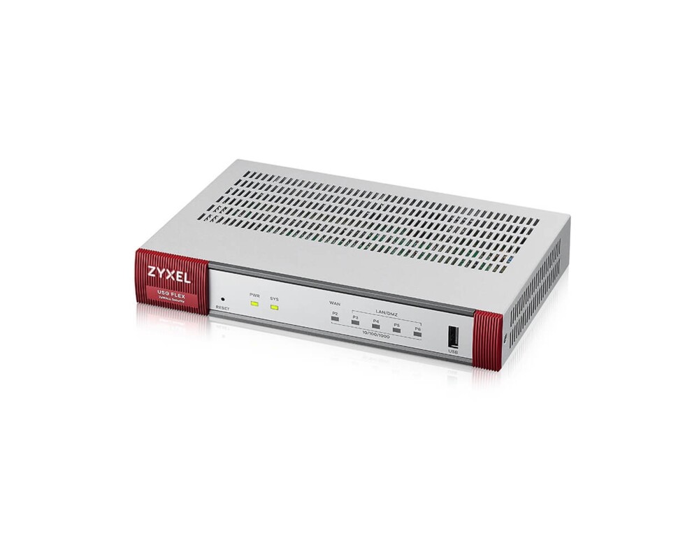 Защитна стена ZyXEL USGFLEX50 (Device only) Firewall Appliance 1 x WAN 3