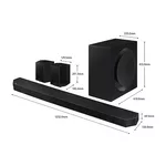 Аудио система Samsung HW-Q990B Soundbar 656 Watts 11.1.4ch 3