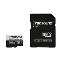  Transcend 256GB micro SD w/ adapter U3 477713 TS256GUSD350V на топ цена - PIC.bg