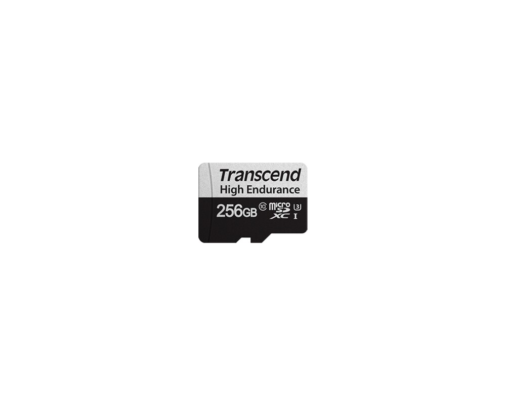 Флаш карта Transcend 256GB micro SD w/ adapter U3 2