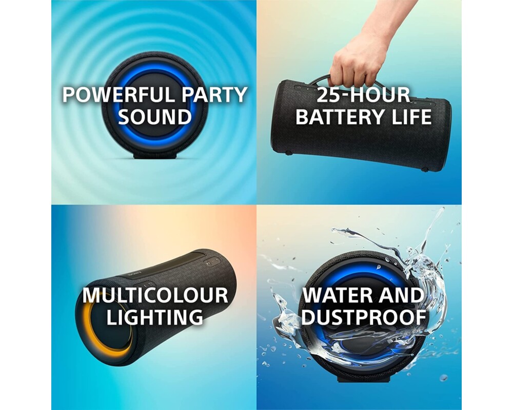 Тонколони Sony SRS-XG300 Portable Wireless Speaker 4