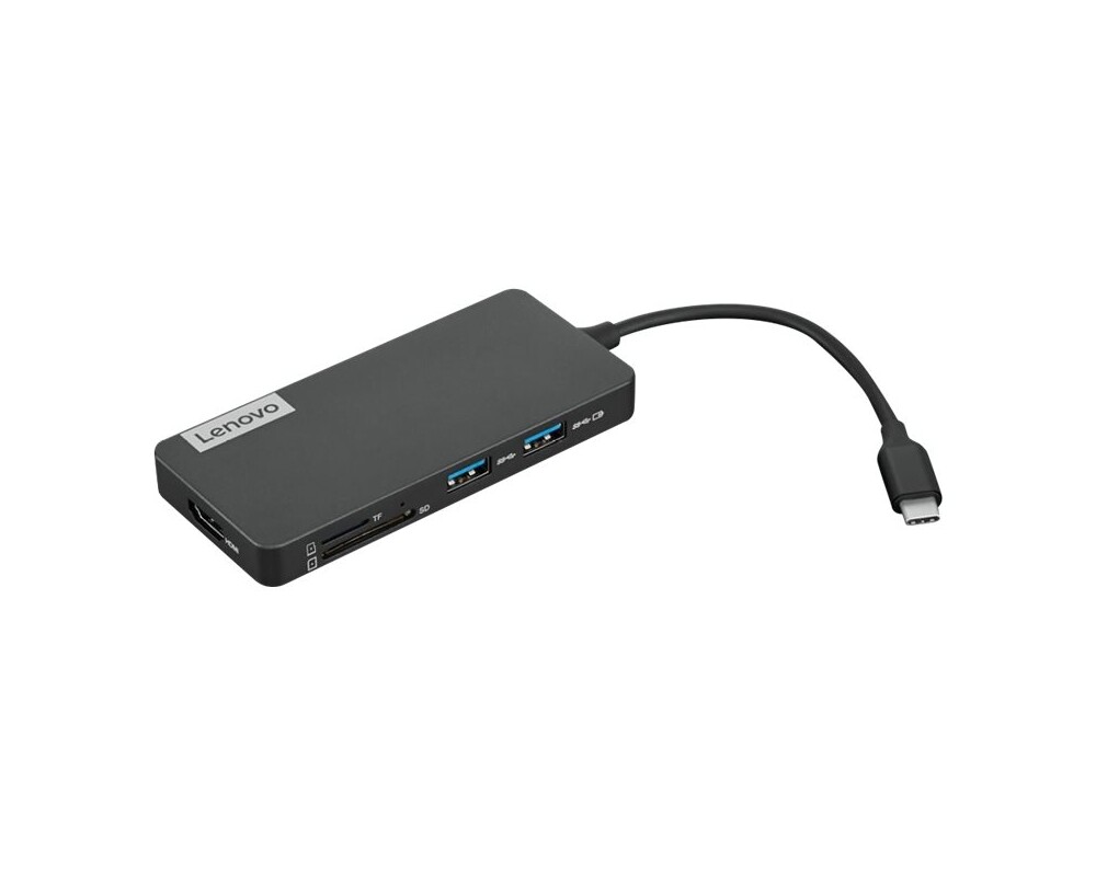 USB хъб LENOVO USB-C 7-in-1 Hub (A) 6