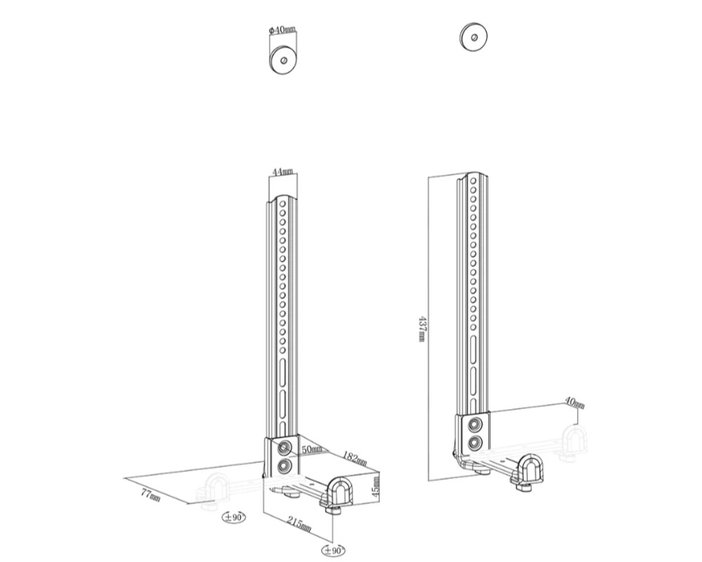 Стойка Neomounts Soundbar VESA Mount 8
