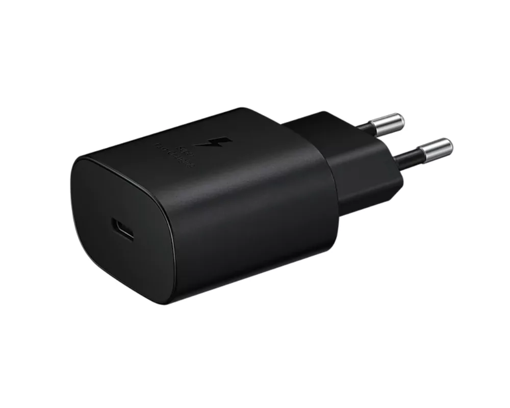 Зарядно SAMSUNG Charger 25W Travel Adapter USB Type C without cable black 3