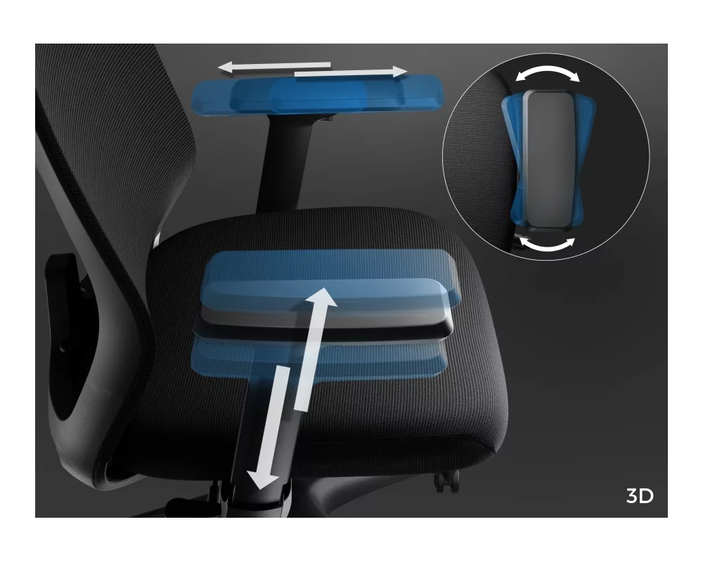 Геймърски стол Genesis Ergonomic Chair Astat 200 Black 13