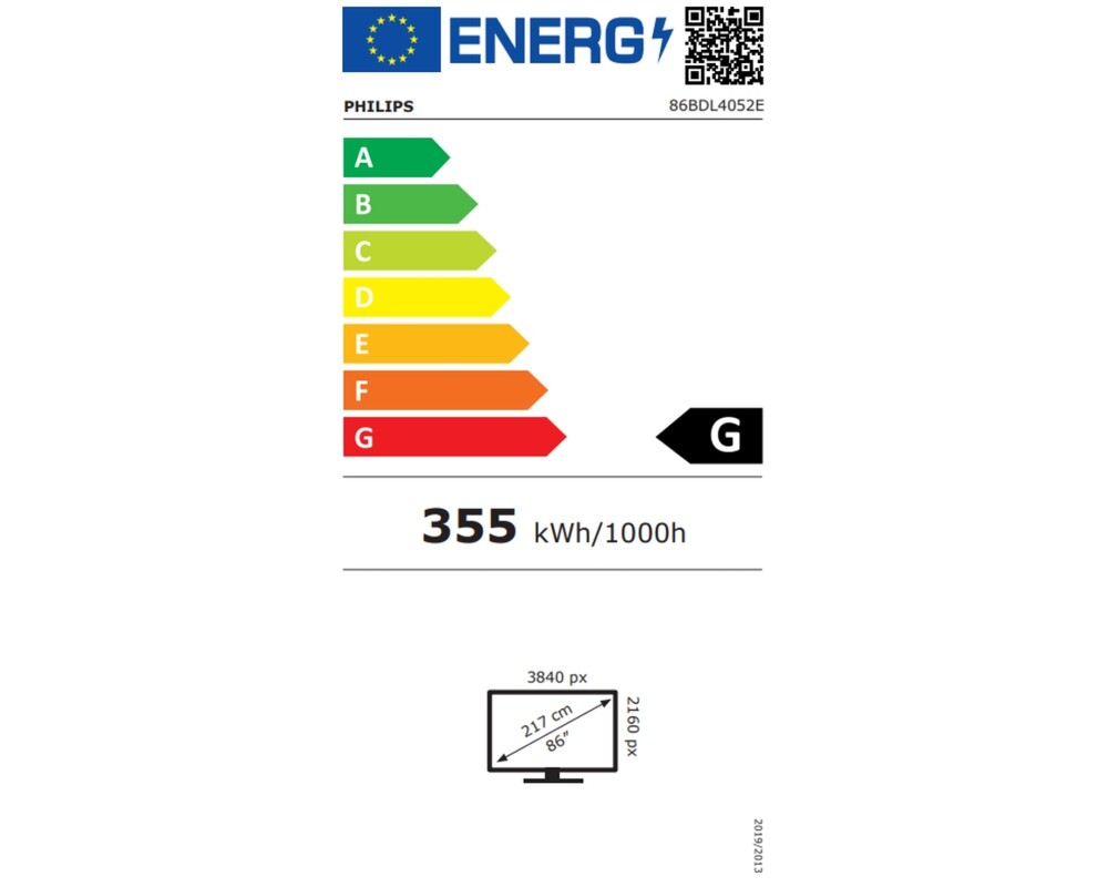 Интерактивен дисплей Philips 86BDL4052E/00 9