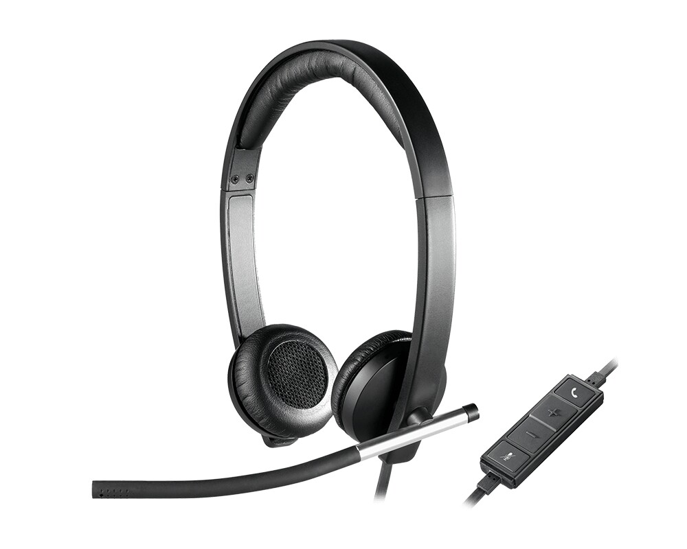 Слушалки LOGITECH H650E CORDED HEADSET STEREO USB... 8