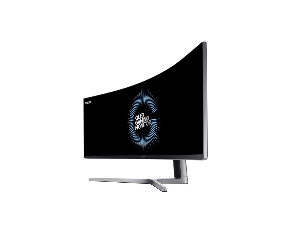 Монитор SAMSUNG C49HG90DMU 49inch 32:9 Curved 1800R 3840x1080 VA QLED HDR 1ms MPRT 144Hz HDMIx2 DP Dual hinge height adj stand VESA 2