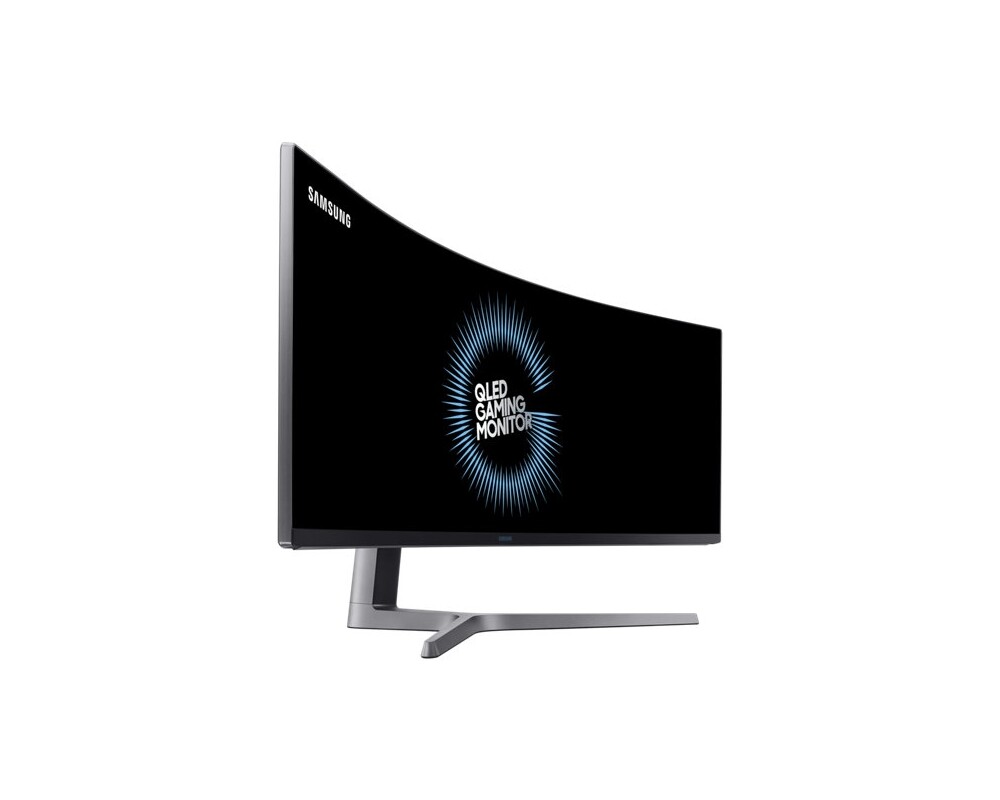 Монитор SAMSUNG C49HG90DMU 49inch 32:9 Curved 1800R 3840x1080 VA QLED HDR 1ms MPRT 144Hz HDMIx2 DP Dual hinge height adj stand VESA 4
