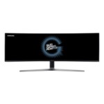 <span>Монитор</span> SAMSUNG C49HG90DMU 49inch 32:9 Curved 1800R 3840x1080 VA QLED HDR 1ms MPRT 144Hz HDMIx2 DP Dual hinge height adj stand VESA <span class='catalog-num-in-name'>LC49HG90DMUXEN</span> - 