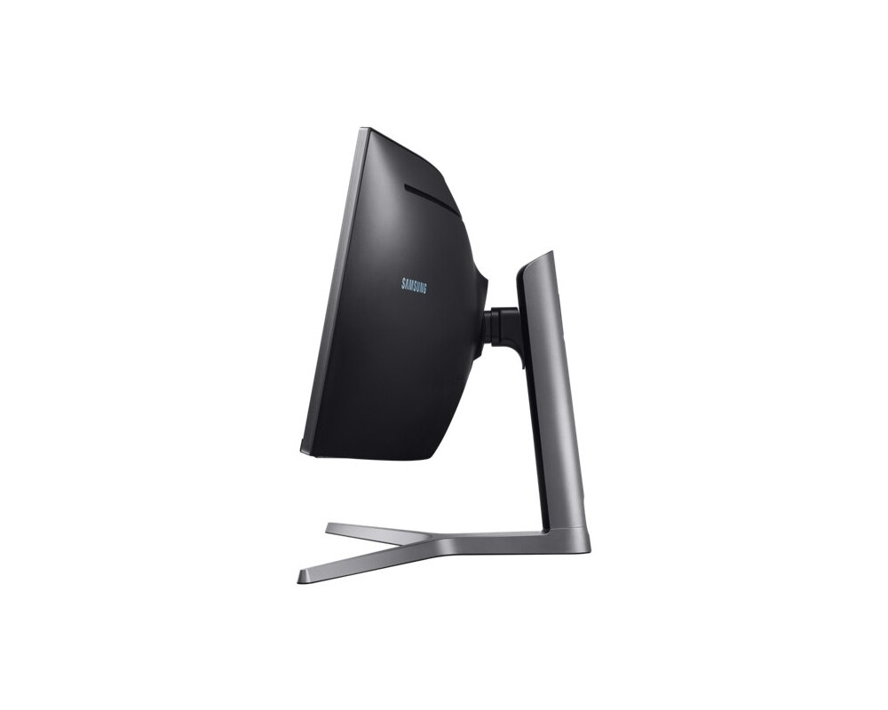 Монитор SAMSUNG C49HG90DMU 49inch 32:9 Curved 1800R 3840x1080 VA QLED HDR 1ms MPRT 144Hz HDMIx2 DP Dual hinge height adj stand VESA 8