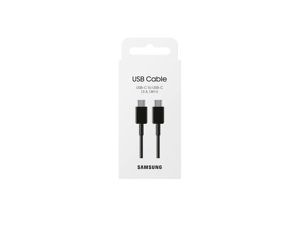 Кабел Samsung Cable USB-C to USB-C 1.8m (3A) Black 3