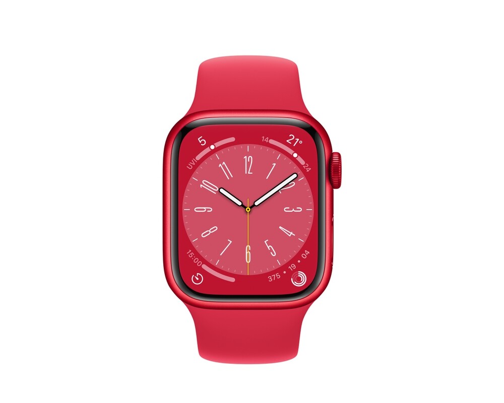 Smart часовник Apple Watch Series 8 GPS 41mm (PRODUCT)RED Aluminium Case with (PRODUCT)RED Sport Band - Regular 2