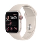 <span>Smart часовник</span> Apple Watch SE2 GPS + Cellular 40mm Starlight Aluminium Case with Starlight Sport Band - Regular <span class='catalog-num-in-name'>MNPH3BS/A</span> - 