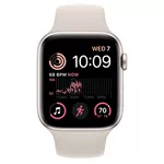 Smart часовник Apple Watch SE2 GPS + Cellular 44mm Starlight Aluminium Case with Starlight Sport Band - Regular 2