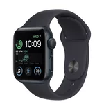 <span>Smart часовник</span> Apple Watch SE2 GPS 40mm Midnight Aluminium Case with Midnight Sport Band - Regular <span class='catalog-num-in-name'>MNJT3BS/A</span> - 