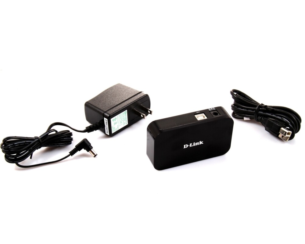 USB хъб D-Link 7-Port USB 2.0 Hub 4