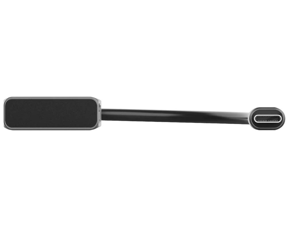 USB хъб TRUST Halyx Fast USB-C Hub & Card Reader 3