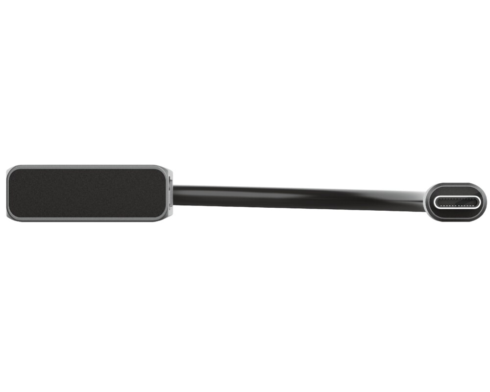 USB хъб TRUST Halyx Fast USB-C Hub & Card Reader 3
