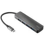 <span>USB хъб</span> TRUST Halyx Alum. USB-C to 4-Port USB3.2 Hub <span class='catalog-num-in-name'>23328</span> - 
