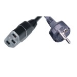 <span>Кабел</span> HPE Aruba Networking PC-AC-EC 250V/10A 1.8m C13 to CEE7/7 (EU) AC Power Cord <span class='catalog-num-in-name'>JW118A</span> - 