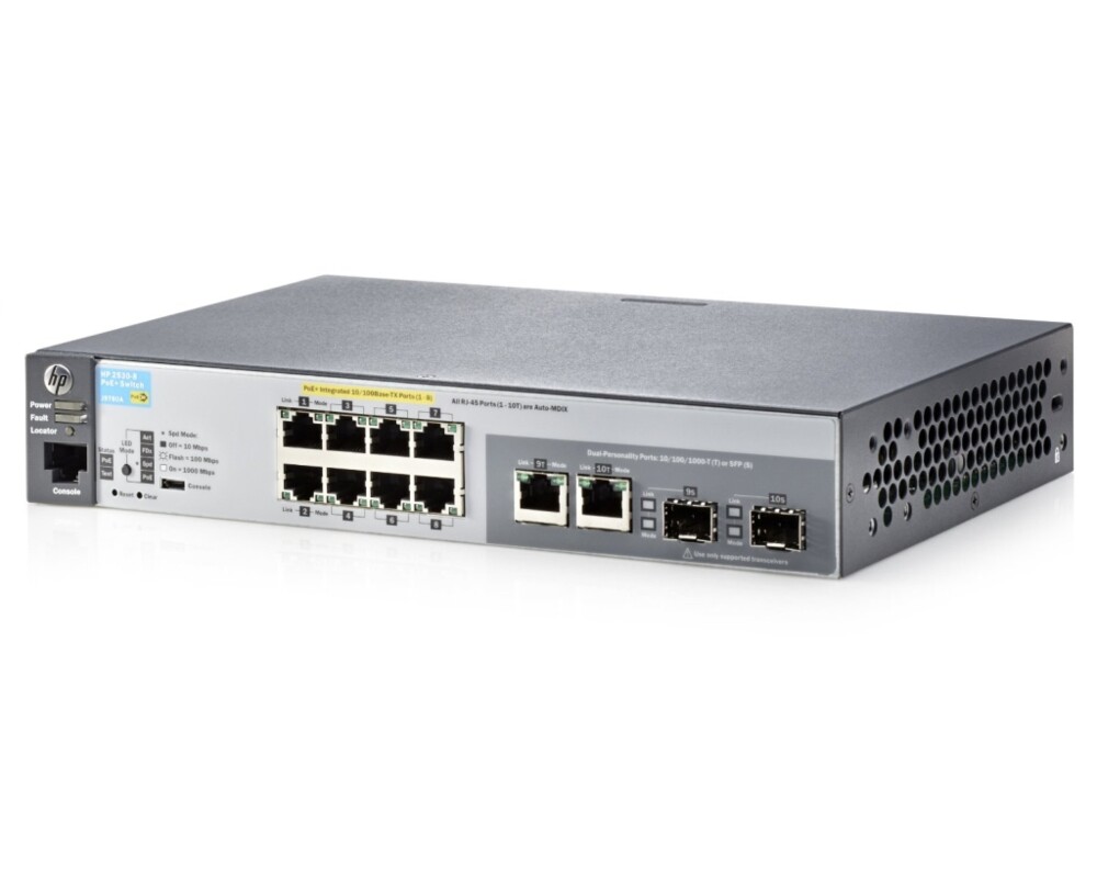 Switch (Комутатор) HPE HPN Switch 2530-8-PoE+  fully managed Layer 2 2