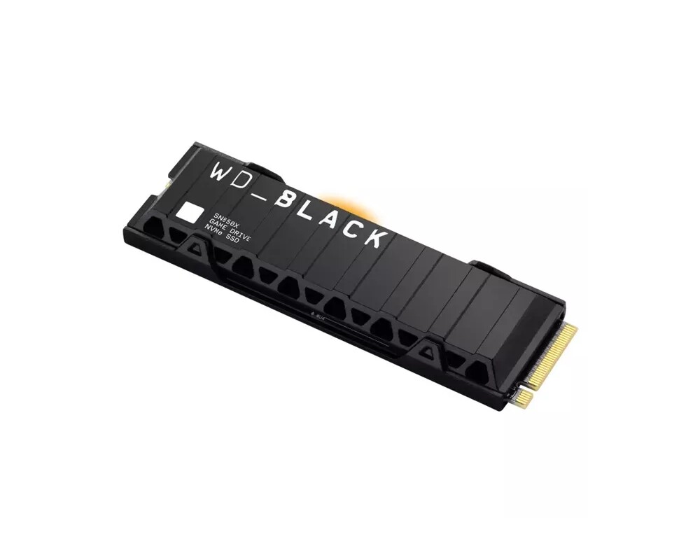 SSD WD Black 2TB SN850X NVMe SSD Supremely Fast PCIe Gen4 x4 M.2 with heatsink internal single-packed 7