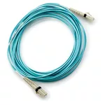 <span>Мрежов кабел</span> HPE 5m Multi-mode OM3 50/125um LC/LC 8Gb FC and 10GbE Laser-enhanced Cable 1 Pk <span class='catalog-num-in-name'>AJ836A</span> - 